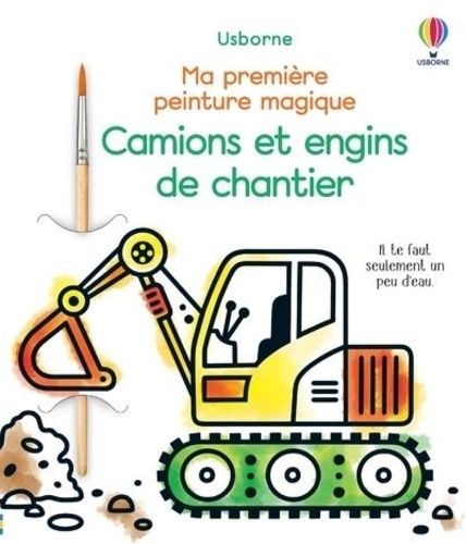 Camions Et Engins De Chantier - Avec Un Pinceau