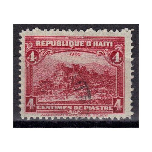 Haiti 1906 : Palais Sans-Souci (Milot) - Timbre Oblitéré