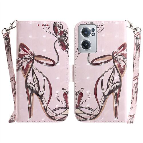 Saturcase Coque Pour Oneplus Nord Ce 2 5g, Beau 3d Motif Pu Cuir Magnétique Flip Portefeuille Support Porte-Carte Protecteur Housse Étui Avec Dragonne Pour Oneplus Nord Ce 2 5g (Td-5)