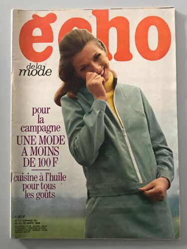Écho De La Mode N°12 - Mars 1969