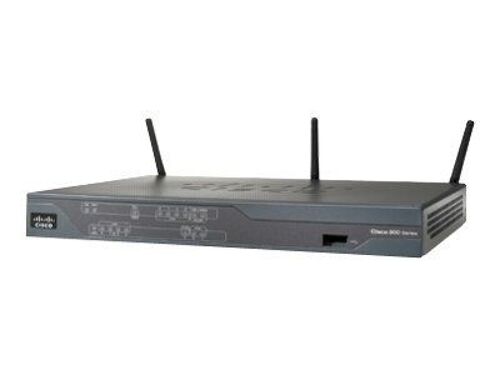 Cisco 887VA Annex M ETSI Compliant - Routeur sans fil - modem ADSL commutateur 4 ports ports WAN : 2 2,4 Ghz