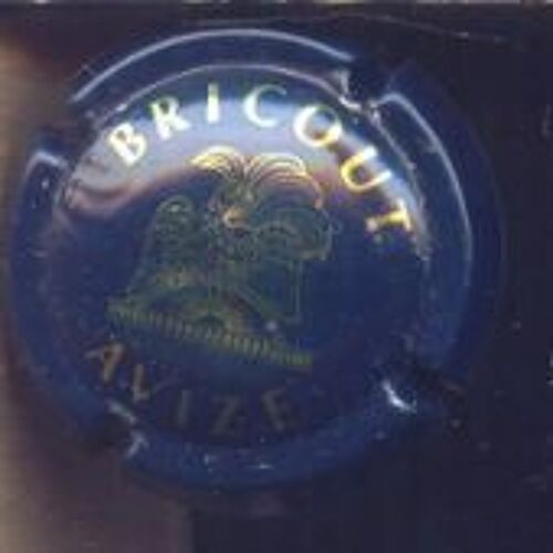 Capsule De Champagne Bricout Or Et Bleu