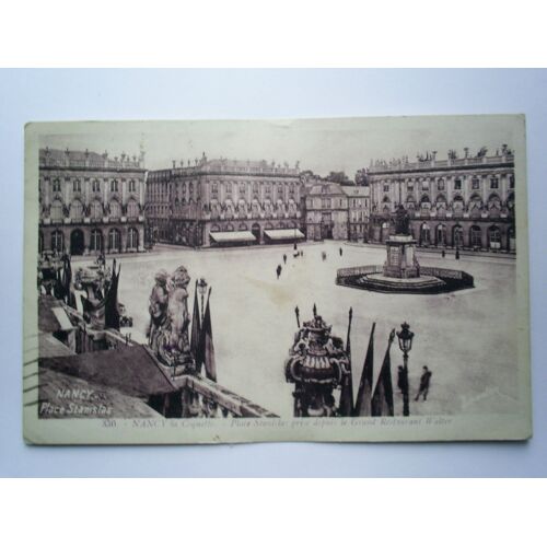 Carte Postale De Nancy