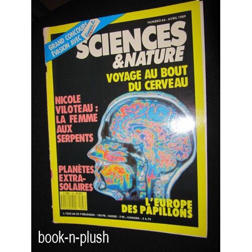 Sciences & Nature 66 Voyage Au Bout Du Cerveau, Europe Des Papillons...