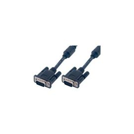 CABLE S-VGA HD15 MALE/MALE SURBLINDE 3 COAX + 9 FILS - 5M NOIR