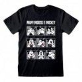 Mickey Et Amis - Many Moods Of Mickey - T-Shirt Homme (S)