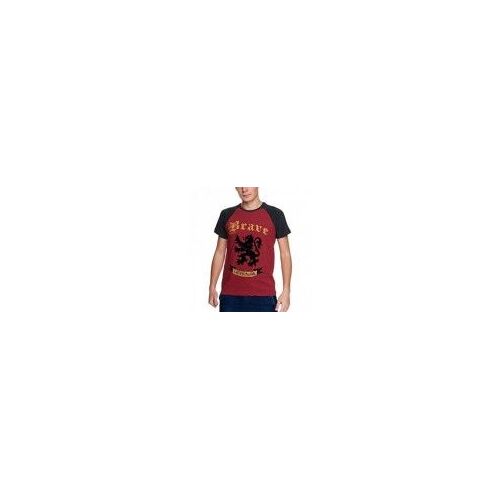 T-Shirt Harry Potter - Gryffindor Brave, Rouge, Xxl