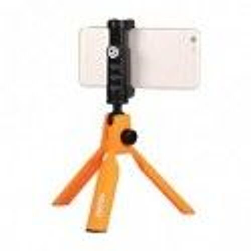 Koziro - Kit Mini Trépied Pour Smartphone, Multifonction & Universel - Orange