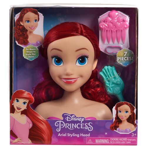 DISNEY PRINCESS Disney Princesses - Tête à Coiffer - Ariel
