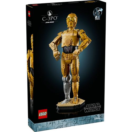 LEGO Star Wars - C-3PO Figurine de droïde à construire - 75398