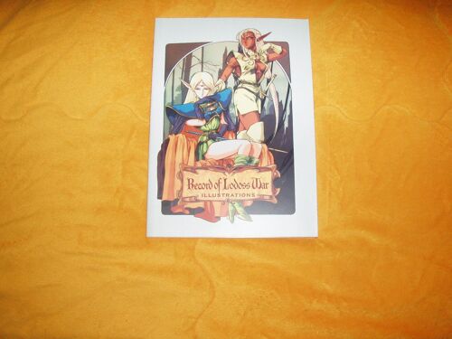 Record Of Lodoss War Illustrations Artbook. Nobuteru Yuuki.