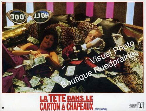 La Tête Dans Le Carton À Chapeaux - Crazy In Alabama : Jeu De 8 Photos D'exploitation Cinématographique - Format 21x27,5 Cm - De Antonio Banderas Avec Melanie Griffith, Lucas Black, David Morse - 1999