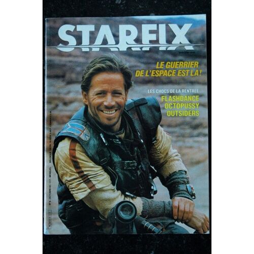 Starfix 008 1983 Le Guerrier De L'espace Flashdance Octopussy Bd Starfix