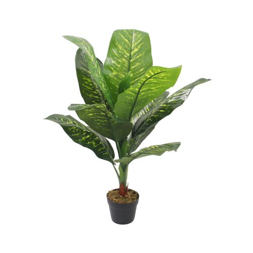 Plante artificielle Pothos en pot, H 90 cm