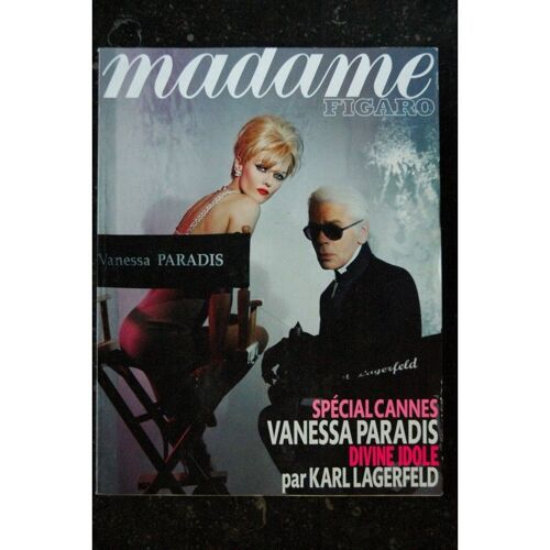 Madame Figaro 20454 Vanessa Paradis Cover Karl Lagerfeld Special Vanessa Paradis 2010 05