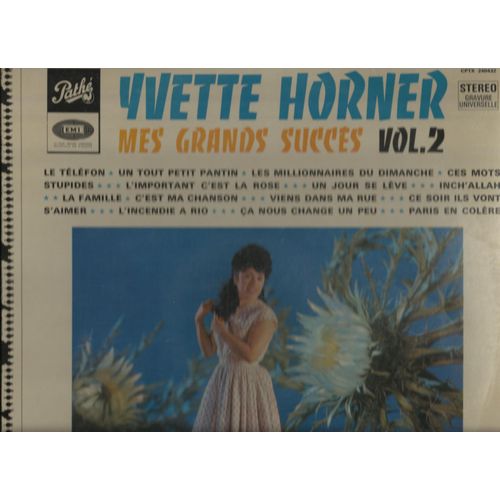 Mes Grands Succès Vol. 2 : Le Téléfon, Un Tout Peit Pantin, Les Millionnaires Du Dimance, Ces Mots Stupides, L'important C'est La Rose, Un Jour Se Lève, Inch' Allah, La Famille, C'est Ma Chanson, ....
