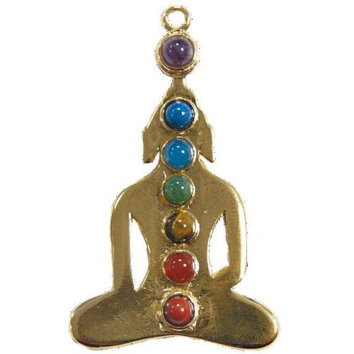 Pendentif Yogi 7 Chakras