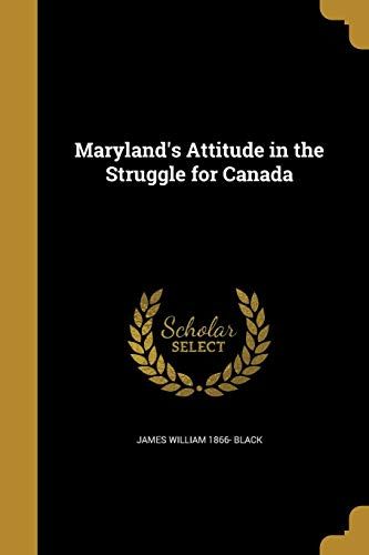 Marylands Attitude In The Stru
