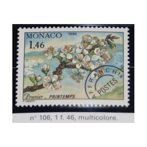 Timbre Monaco Preo Neuf N 106 A 109 Lot