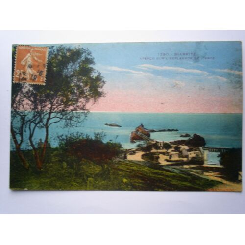 Carte Postale De Biarritz