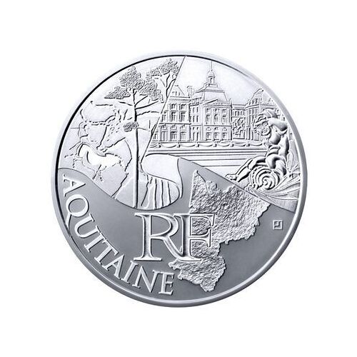 Piece De 10 Euros D'aquitaine 2011
