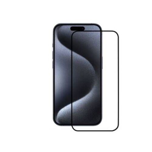 Protection d'écran pour iPhone 15 Pro Design 3D Easy Glass Case Friendly MW Transparent