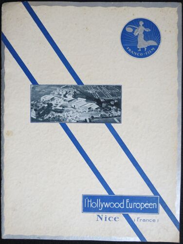 Les Studios De La Victorine - 1927 Nice L'hollywood Européen - Brochure De Cinéma 20 Pages Chaque Page 32x24 Cm - Franco-Film - Architecture, Ateliers, Décors, Costumes, Piscine ...