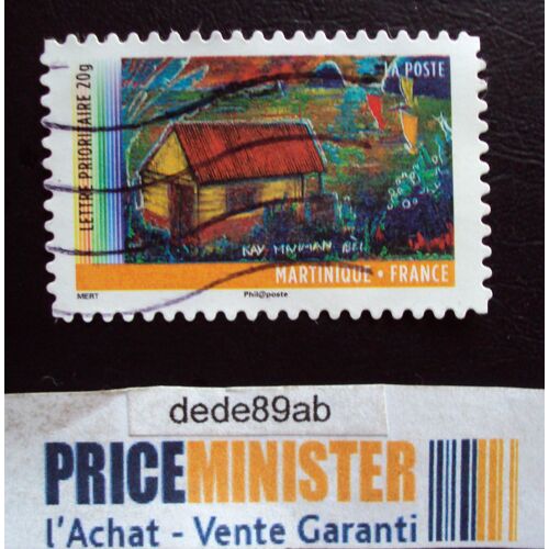 France..Série "Année Des Outre-Mer 2011" : Martinique (Mert).Oblitéré.