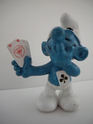 Schtroumpf Publicitaire Carte Ass   Smurf  Schtroumpfs.