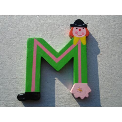 Lettre Décorative "M" En Bois