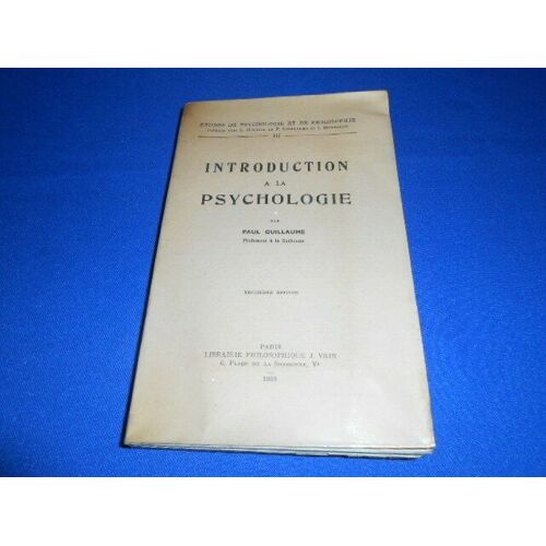 Introduction A La Psychologie