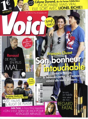 Voici N°1254: Cluzet/ Giabiconi/ Renaud/ Durand/ Richie/ Madonna/ Foret/ G.Michael/ P.Doherty/ Pippa
