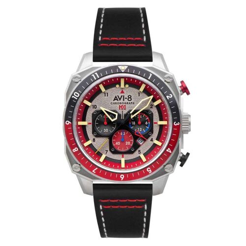 Montre Homme Avi-8 Hawker Hunter Dual Time Chronograph Quartz - Av-4100-03