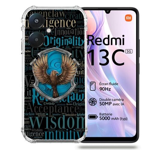 Coque Renforcée Pour Xiaomi Redmi 13c 5g Harry Potter Serdaigle