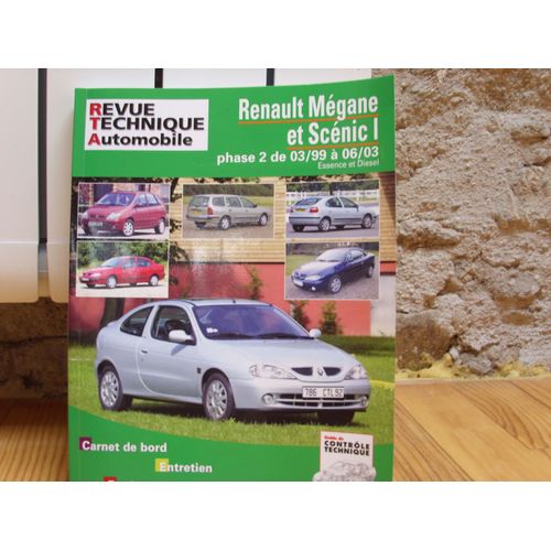 Rta Renault Megane Et Scenic 03/99 A 06/03 Essence Et Diesel