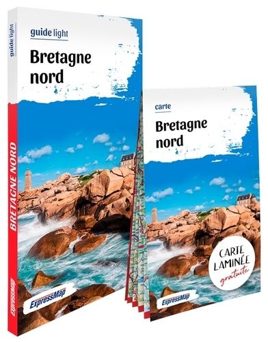 Bretagne Nord - Avec 1 Carte Laminée 1/330 000