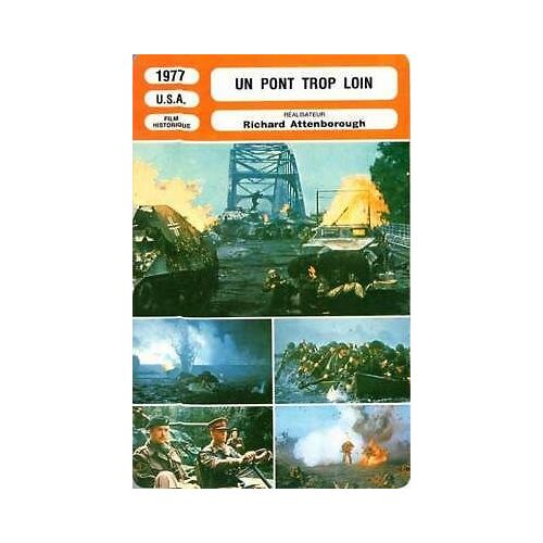Fiche Monsieur Cinema Un Pont Trop Loin