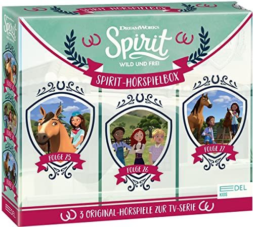 Spirit Wild Und Frei-Die Box Mit Den Folgen 25-27-Die Original-H Rspiele Zur Tv-Serie Import