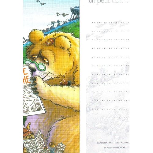 Marque Page Jouannigot Loic Festival Bd Chateau Gontier 2011