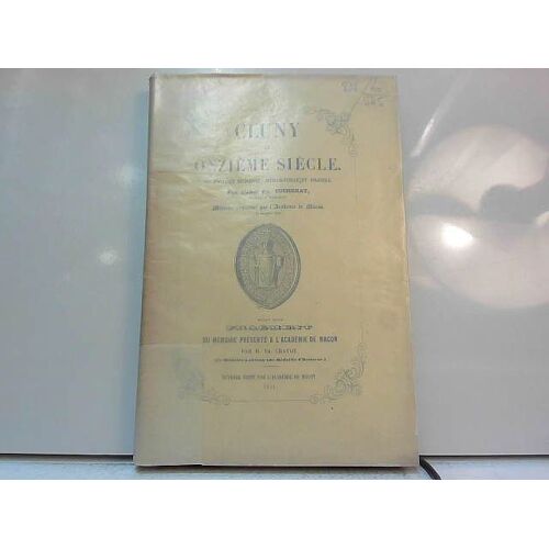 Cluny Au Onzieme Siecle