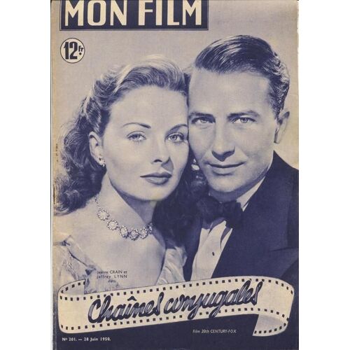 Mon Film 201 Chaines Conjugales. Jeanne Crain Jeffrey Lynn Daniel Gelin Cecile Aubry Linda Darnell