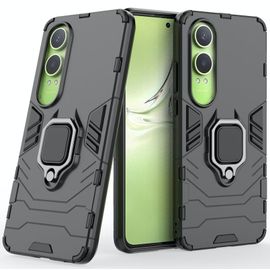 Coque Pour Oneplus Nord Ce4 Lite 5g - Housse Etui Rigide Anti Choc + Verre Trempe - Noir