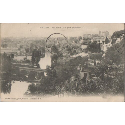 Poitiers - Vallée Clain - Pont Chemin De Fer - 1907