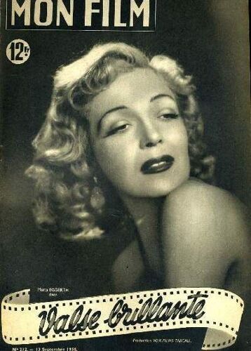 Mon Film 212 Valse Brillante. Marta Eggerth Marlene Dietrich Gary Cooper J Famery D Lamour M Montez