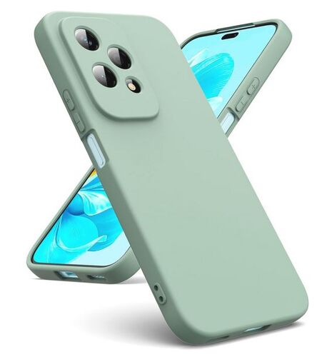 Coque pour Honor 200 Lite 5G - housse etui silicone gel fine + verre trempe - VERT