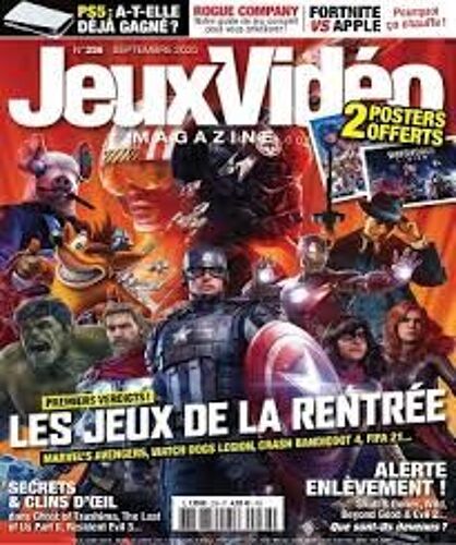 Revue Jeux Vidéo Magazine 236 Septembre 2020 Les Jeux De La Rentrée + 2 Posters Neuve Sous Blister