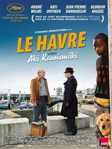 Le Havre - Véritable Affiche De Cinéma - Format 120x160 Cm - De Aki Kaurismäki Avec André Wilms, Kati Outinen, Jean-Pierre Darroussin, Jean-Pierre Léaud, Evelyne Didi - 2011