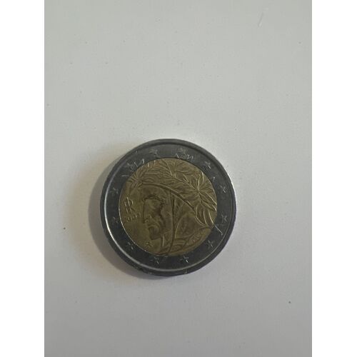 Pièce Très Rare De 2euros 2002 Dante Alighieri R