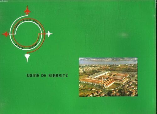 Pochette. Usine De Biarritz. Avions Marcel Dassault.