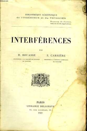 Interferences.